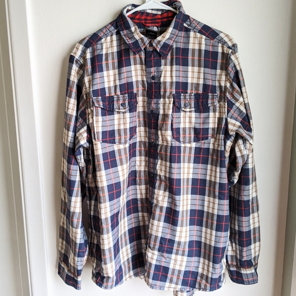 The North Face Take Flannel Shirt W/ Snaps - M - Picture 3 of 8